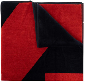 Handdoek met logo Y-3 , Red , Unisex - ONE Size