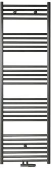 Handdoek Radiator BWS Cory 160x60 cm 557 Watt Midden en Zijaansluiting Gunmetal