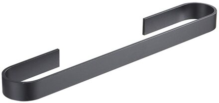 Handdoek Rail Rack Handdoek Houder Badkamer Handdoeken Rack Hanger 304 Rvs Muur Opknoping Handdoek Bar Opslag Plank zwart 30cm