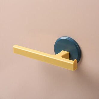 Handdoek Rek Muurbevestiging Badkamer Opbergrek Keuken Vaatdoek Opbergrek Washandje Drogen Plank Wall Mount Bad Bal Pole geel