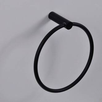 Handdoek Ring Zwart Aqua Splash