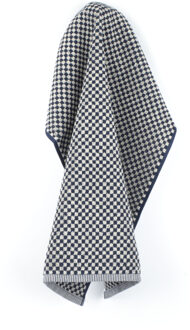 Handdoek Small Check Dark Blue
