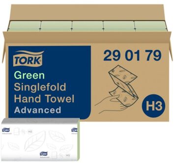 Handdoek Tork H3 290179 Advanced 2laags 23x25cm 15x250st