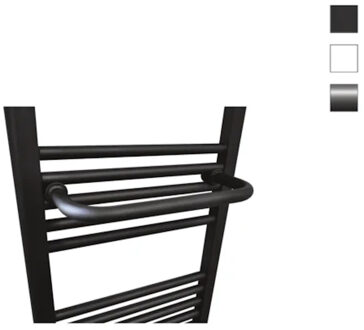 Handdoekbeugel voor Sanicare Radiatoren 35 cm Mat Zwart