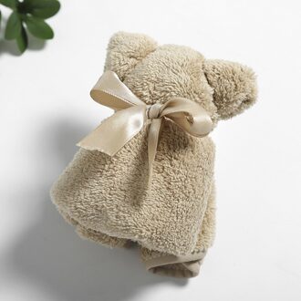 Handdoeken Badkamer Thuis Textiel Handdoek Vrouwen Gewaden Douche Handdoek 80X36Cm Coral Fluwelen Haar Handdoek Beer Vorm Gezicht handdoek licht bruin
