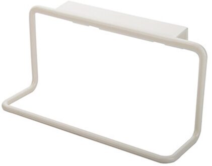 Handdoekenrek Opknoping Houder Organizer Badkamer Keukenkast Kast Hanger Keuken Benodigdheden Accessoires wit