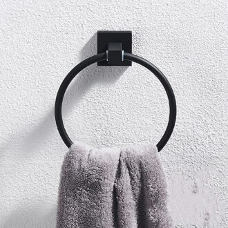 Handdoekenrek Ring Gratis Geperforeerde Ring Handdoek Handdoek Nordic Creatieve Golden Badkamer Handdoek Ring Ring Gold Dyuihr S004