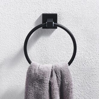 Handdoekenrek Ring Gratis Geperforeerde Ring Handdoek Handdoek Nordic Creatieve Golden Badkamer Handdoek Ring Ring Gold Dyuihr S005