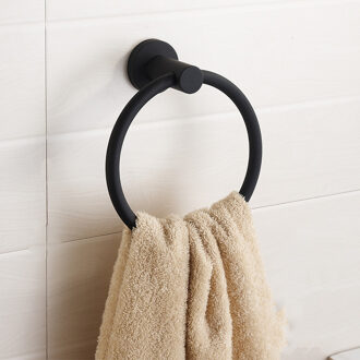 Handdoekenrek Ring Gratis Geperforeerde Ring Handdoek Handdoek Nordic Creatieve Golden Badkamer Handdoek Ring Ring Gold Dyuihr S009