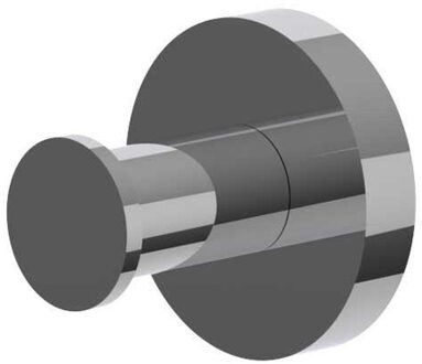 Handdoekhaak - enkel - groot - Chroom 6500601