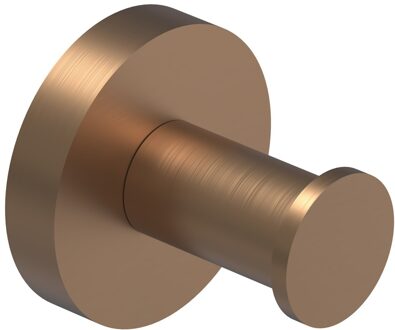 Handdoekhaak - enkel - groot - Geborsteld mat koper PVD 6500605 Koper geborsteld