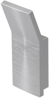 Handdoekhaak Haceka Aline Brushed 8,7x3,6 cm Aluminium Geborsteld Zilver