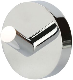 Handdoekhaak Rond Chroom