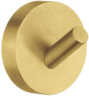 Handdoekhaak Smedbo Home 4,8x4,8 cm Mat Messing Goud