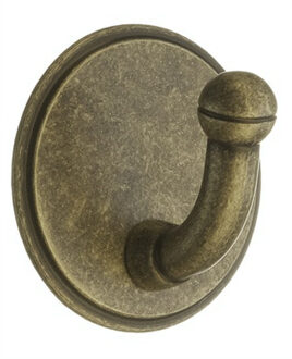 Handdoekhaak Smedbo Xtra Design Verouderd Messing Smedbo