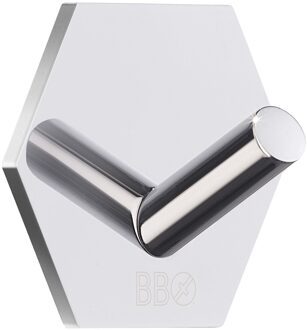 Handdoekhaak Smedbo Zelfklevend Gepolijst Edelstaal 5,2x4,5x3 Smedbo