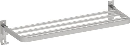 Handdoekhouder Plooibaar Mat Grijs