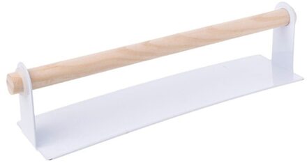Handdoekhouders Tissue Hanger Zelfklevende Papierrol Houders Keukenkast Badkamer Handdoek Opslag Houder Thuis Suppl wit