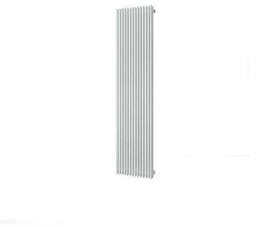 Handdoekradiator Aika Retta 1800 x 415 mm Donker Grijs Structuur