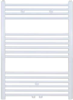 Handdoekradiator - middenaansluiting - 1000X600mm - 496Watt - Wit BW1000600 Wit glans