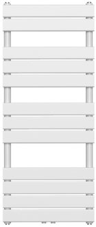 Handdoekradiator - middenaansluiting - 1200X500mm - Wit BFRW1200500 Wit glans