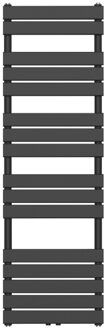 Handdoekradiator - middenaansluiting - 1600X500mm - Zwart BFRZ1600500 Zwart mat