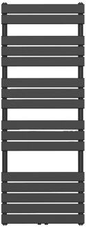 Handdoekradiator - middenaansluiting - 1600X600mm - Zwart BFRZ1600600 Zwart mat