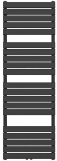 Handdoekradiator - middenaansluiting - 1800X600mm - Zwart BFRZ1800600 Zwart mat