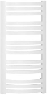 Handdoekradiator Sapho Sidi Gebogen 59.5x109.7 cm 553W Wit