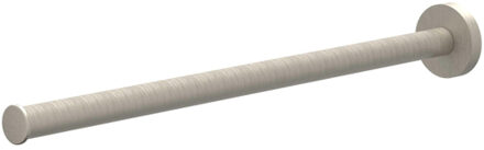 Handdoekrek - vast - enkel - 38cm - Geborsteld nickel PVD 6500153 Nickel geborsteld (RVS)