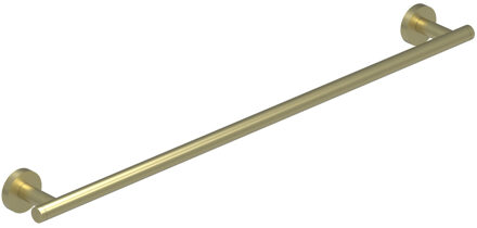 Handdoekrek - wand model - 60cm - enkel - Geborsteld mat goud PVD 6500054 Goud geborsteld PVD