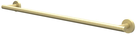 Handdoekrek - wand model - 60cm - enkel - Geborsteld mat goud PVD 6500054 Goud geborsteld PVD