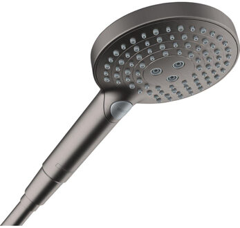 Handdouche HansGrohe Raindance Select S PowderRain 120 3jet Geborsteld Zwart Chroom