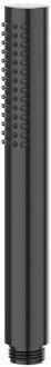 Handdouche - staaf handdouche - antikalk nozzels - Zwart chroom PVD 6900357 Zwart Chroom glans