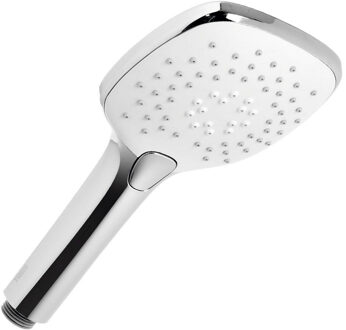 Handdouche Tres Massage 3-Standen 10.7x7.1x22.9 cm Wit Chroom