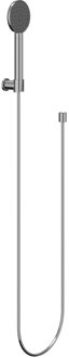 Handdoucheset IVY Set Bestaande Uit Doucheslang 150 cm, Wandhouder En Handdouche Satin Spray Chroom