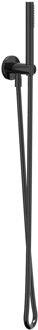 Handdoucheset IVY Set Bestaande Uit Doucheslang 150 cm, Wandhouder Met Uitlaat En Staafhanddouche Zwart Chroom PVD