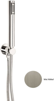 Handdoucheset Sanimex Giulini Met Ophanghaak En Doucheslang Mat Nikkel