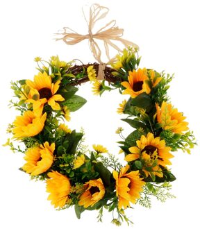 Handgemaakte 12 Inch Krans Herfst Krans Voor Voordeur Decoratie