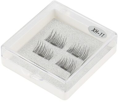 Handgemaakte 3D Enkele Magnetische Valse Wimpers Handgemaakte Valse Wimpers Extension Herbruikbare Te Breng Ultra Dunne Zachte Comfortabele