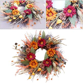 Handgemaakte Bloemen Kunstmatige Simulatie Bloemen Garland Krans Decor