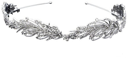 Handgemaakte Crystal Bridal Hoofdband Mini Bruids Hoofdtooi Hoofdtooi Diner Hoofddeksels Bruiloft Haar Accessoires