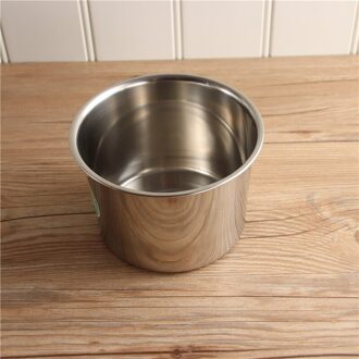 Handgemaakte Diy Aromatherapie Kaars Verwarming Oven Smelten Wax Pot Smelten Wax Cup Smelten Chocolade Rvs Maken Gereedschap licht grijs