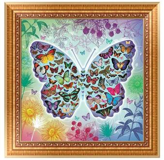 Handgemaakte DIY Diamant Borduurwerk Schilderij Needlepoints Geteld Borduurpakketten Wanddecoratie 2