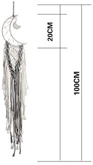 Handgemaakte Geweven Macrame Muur Opknoping Wandtapijten Bruiloft Wanddecoratie Nordic Achtergrond Muur Thuis Woonkamer Thuis Boho Decor