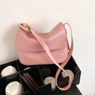 Handgemaakte Grote Capaciteit Tas Vrouwen Zomer Mode Een Schouder Messenger Bag Bag Vrouwen roze