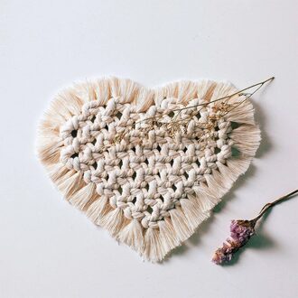 Handgemaakte Katoenen Geweven Coaster Kant Coaster Bohemian Stijl Antislip Coaster Isolatie Tafel Mat Hittebestendig Koffiekopje 05