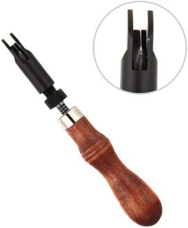 Handgemaakte Leathercraft Leather Edge Beveler Snijden Groover Skiving Trimmen Verstelbare V Stijl DIY Leather Craft Tool TI99