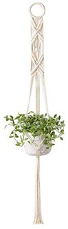 Handgemaakte Macrame Plant Hanger Indoor Muur Opknoping Planter Mand Bloempot Houder Home Decor Opknoping Planter