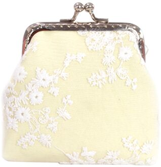 Handgemaakte Metalen Kus Sluiting Frame Bloem Clutch Purse Complete Kits Voor Maken Uw Eigen Handtas geel